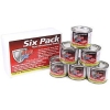 POR-15 SIX PACK GLOSS BLACK